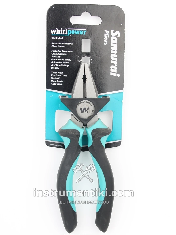 Плоскогубцы "WhirlPower"  серия "Samurai" 180 мм DG1001758