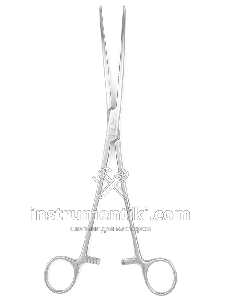 Зажим "Бильрот" изогнутый 260 мм SN1000120